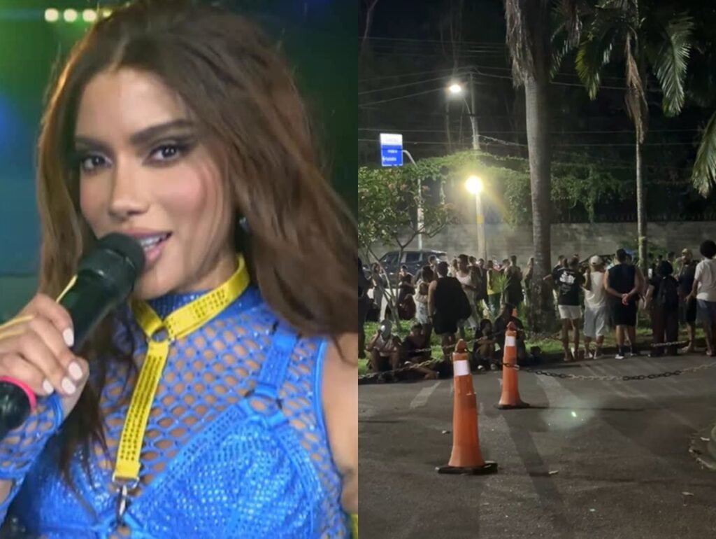Anitta atrai mais de 500 fãs à porta do Projac e explica por que não iria atendê-los; veja vídeos